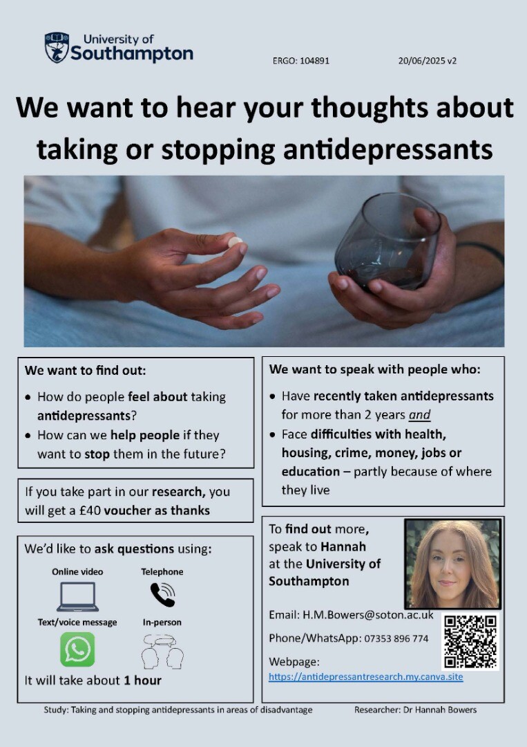 Antidepressants research