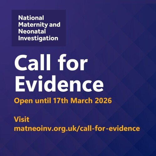 Maternity Services Call for Evidence