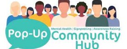 Pop Up Community Hub logo