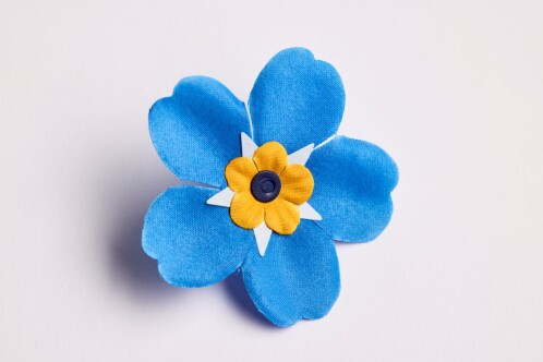 Forget Me Not badge