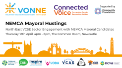 VCSE Hustings graphic