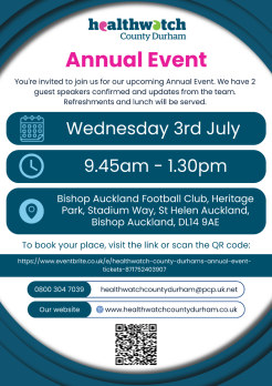 Healthwatch poster