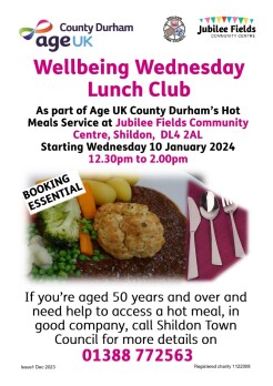 Wellbeing Wednesday Lunch Club image
