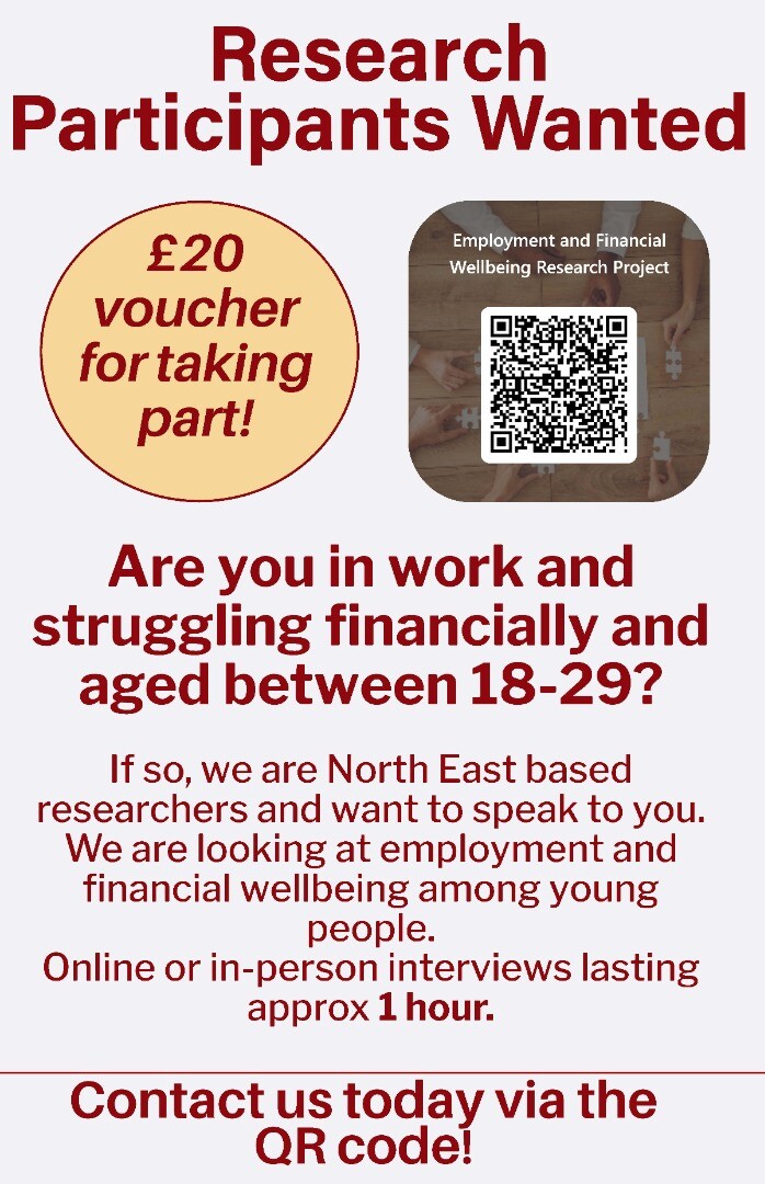 Research participants wanted
