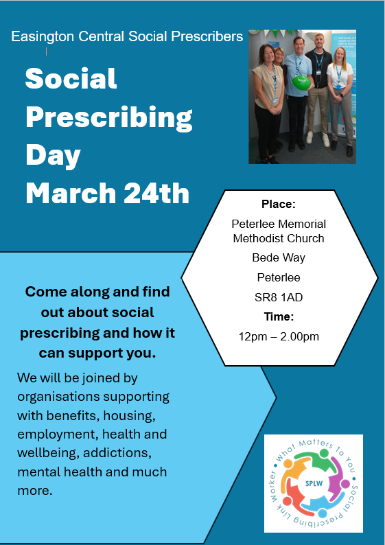 Social Prescribing Roadshow Peterlee