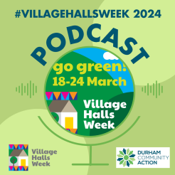 Village Halls Week podcast logo
