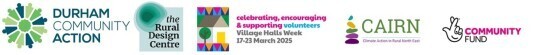 Village Halls Week combined logo