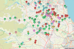 Mutual Aid groups map