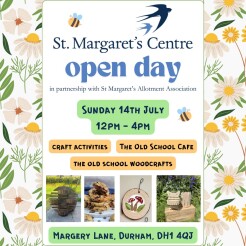 St Margaret's Open Day poster